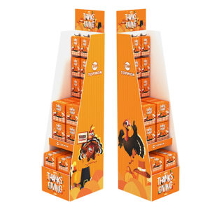 Corrugated Cardboard Hook Display Stands