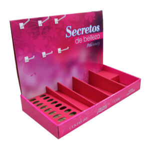 cardboard counter display for lipstick