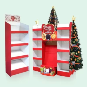 Christmas candy display rack