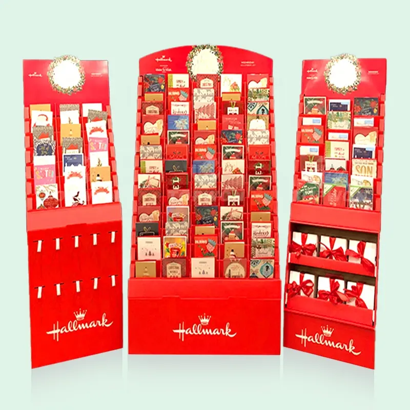 retail greeting card display